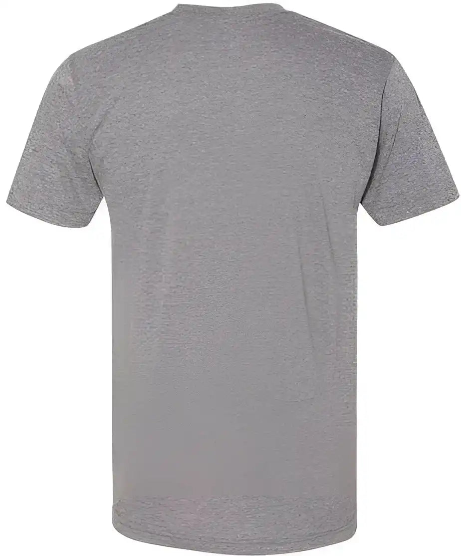 American Apparel Tr401w Triblend Track Tee Athletic Grey