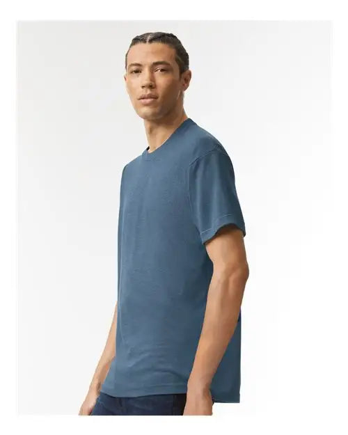 American Apparel Tr401w Triblend Track Tee - Tr401 - Tri-dusk