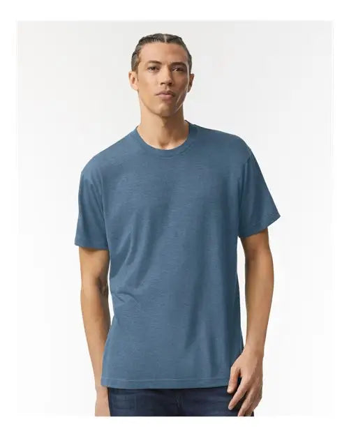 American Apparel Tr401w Triblend Track Tee - Tr401 - Tri-dusk