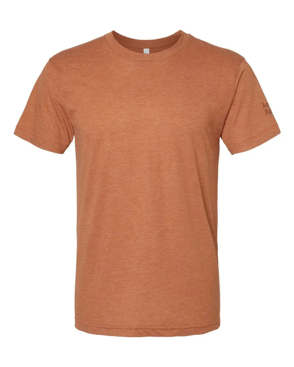 American Apparel Tr401w Triblend Track Tee - Tr401 - Tri-rust - Adult Xs