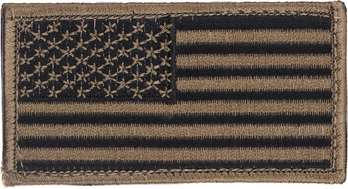 American Flag Patch - Hook Back