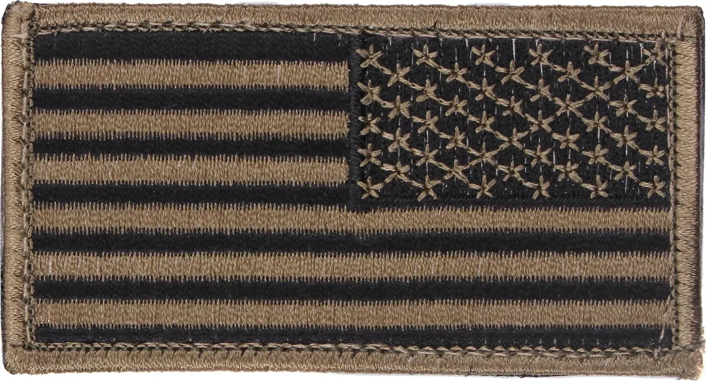 American Flag Patch - Hook Back