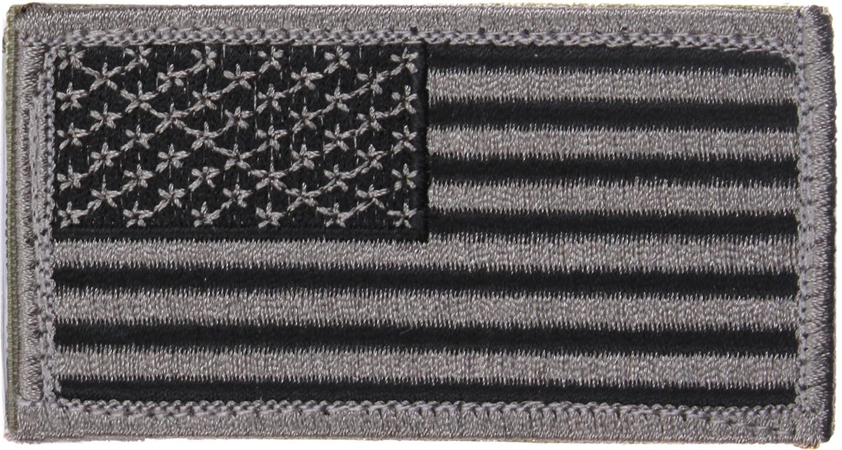 American Flag Patch - Hook Back - Foliage Green / Normal