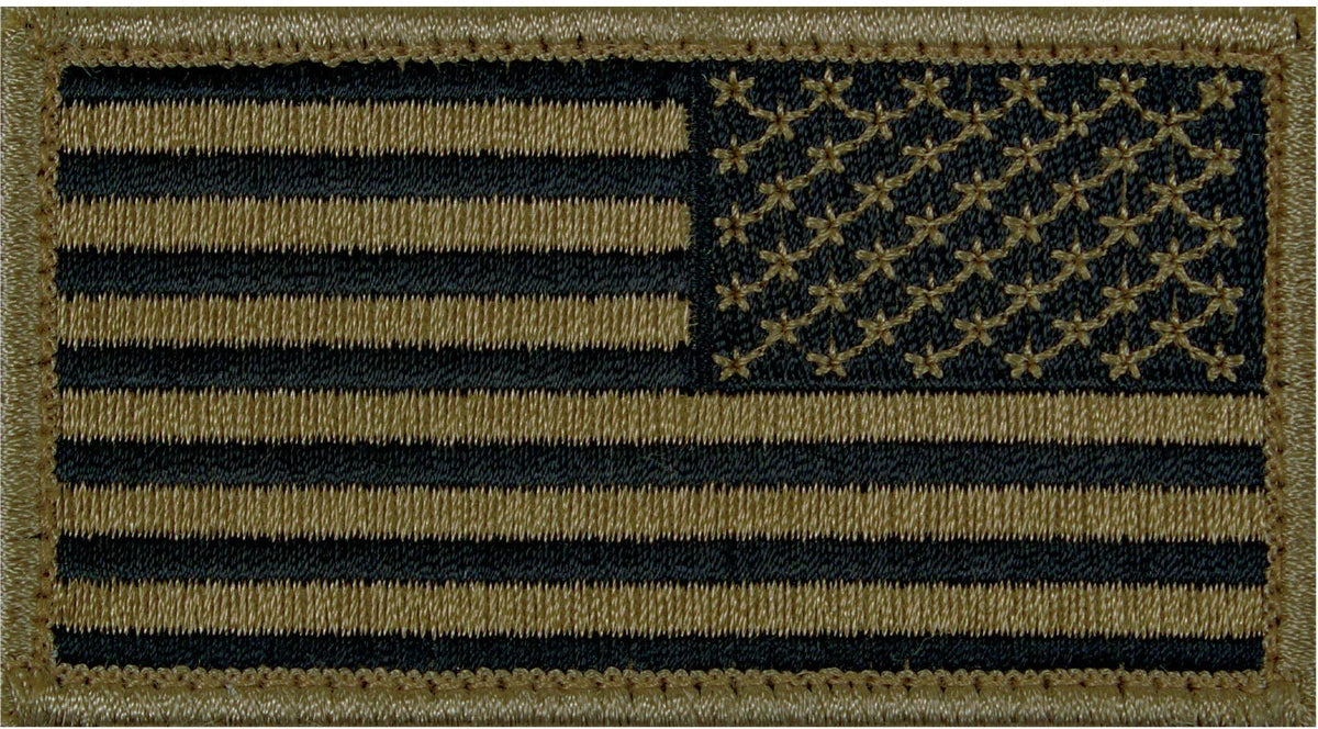 American Flag Patch - Hook Back