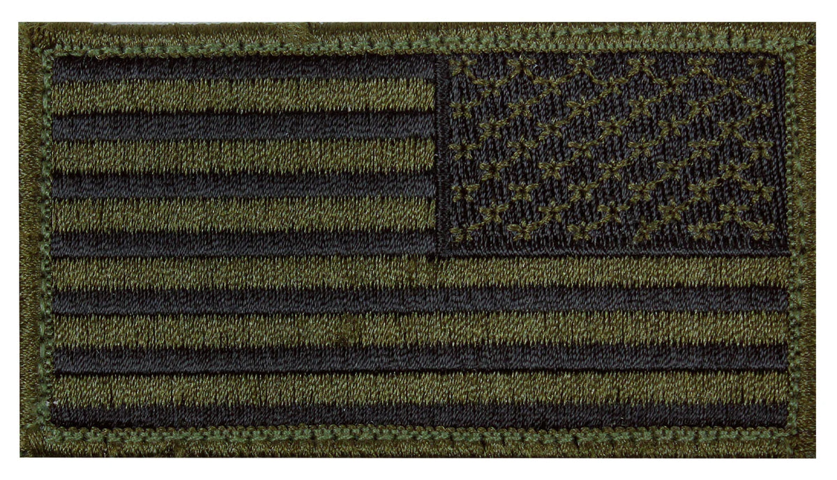 American Flag Patch - Hook Back
