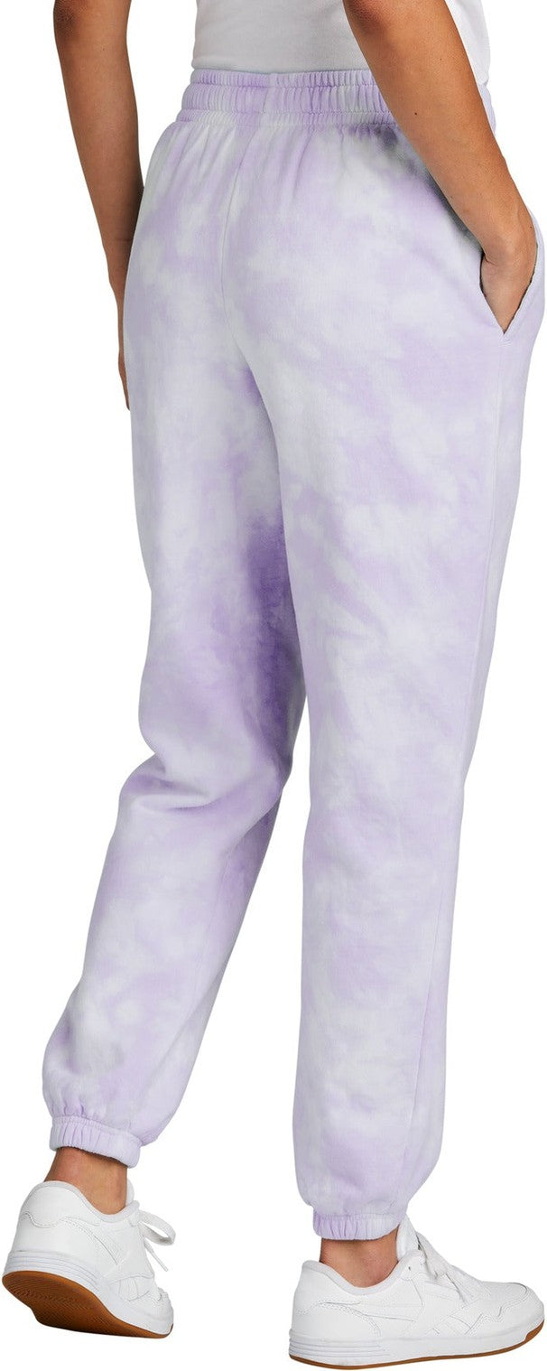 Amethyst Port & Co Women's Beach Wash Cloud Tie-Dye Sweatpant LPC140P