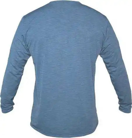 Anetik Mlprl8 Low Pro Tech Long Sleeve T-shirt - Bahama Heathered