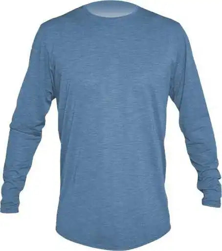 Anetik Mlprl8 Low Pro Tech Long Sleeve T-shirt - Bahama Heathered
