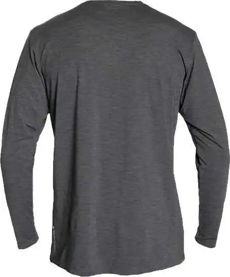 Anetik Mlprl8 Low Pro Tech Long Sleeve T-shirt - Charcoal Heathered