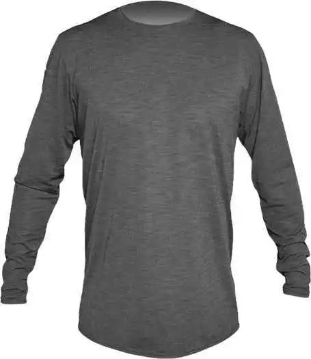 Anetik Mlprl8 Low Pro Tech Long Sleeve T-shirt - Charcoal Heathered
