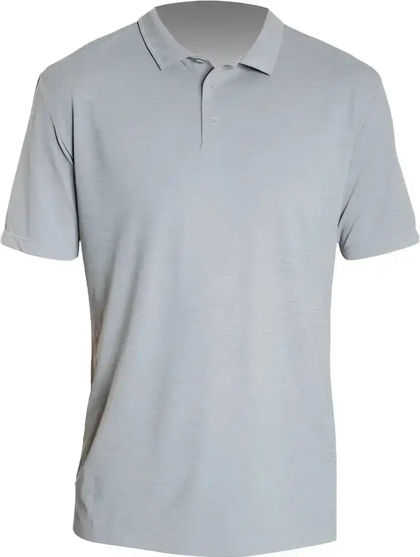 Anetik Mplprs0 Low Pro Tech Polo - Alloy Heather