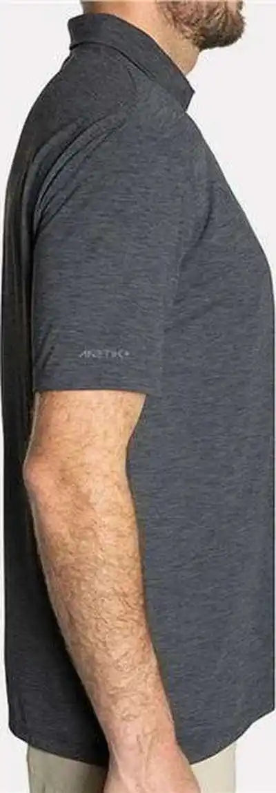 Anetik Mplprs0 Low Pro Tech Polo - Charcoal Heathered