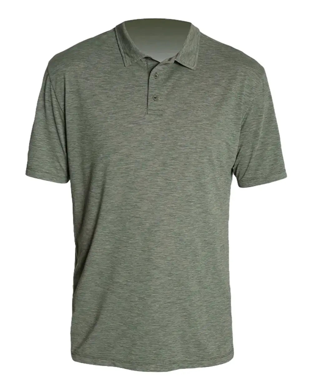 Anetik Mplprs0 Low Pro Tech Polo - Dark Olive Heathered - s