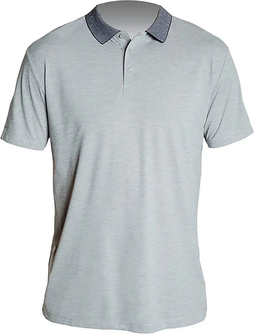 Anetik Mptnts0 Transit Tech Polo - Alloy Heathered