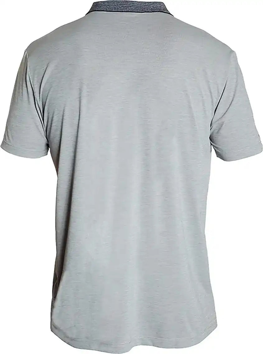 Anetik Mptnts0 Transit Tech Polo - Alloy Heathered - s