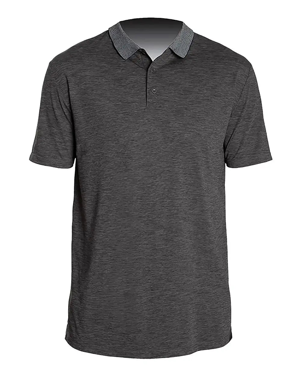 Anetik Mptnts0 Transit Tech Polo - Charcoal Heathered - Dark Gray / s