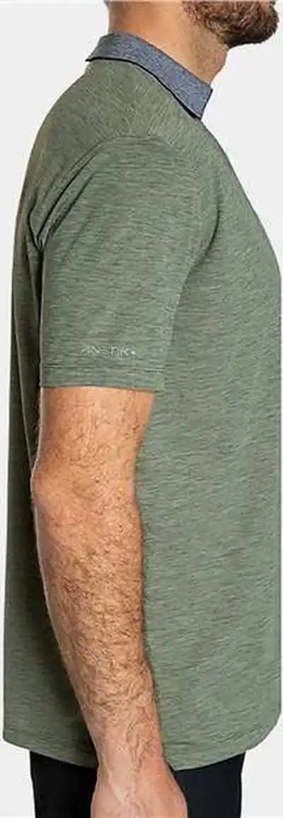Anetik Mptnts0 Transit Tech Polo - Dark Olive Heathered