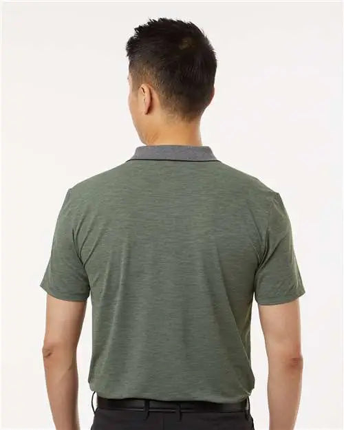 Anetik Mptnts0 Transit Tech Polo - Dark Olive Heathered