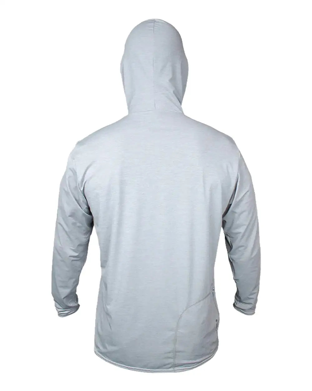 Anetik Mvlprh8 Low Pro Tech Hooded Long Sleeve T-shirt - Alloy Heathered