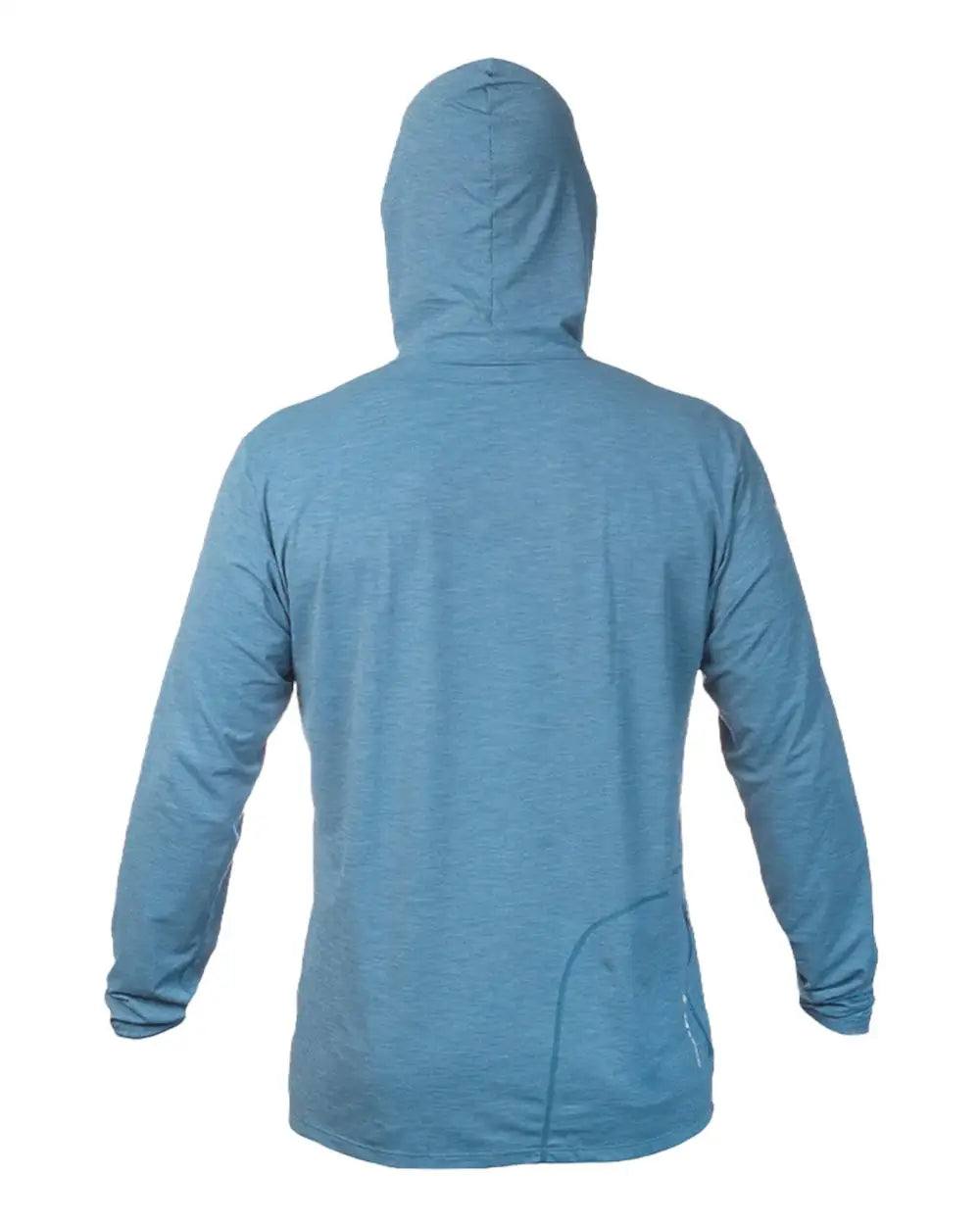 Anetik Mvlprh8 Low Pro Tech Hooded Long Sleeve T-shirt - Bahama Heathered