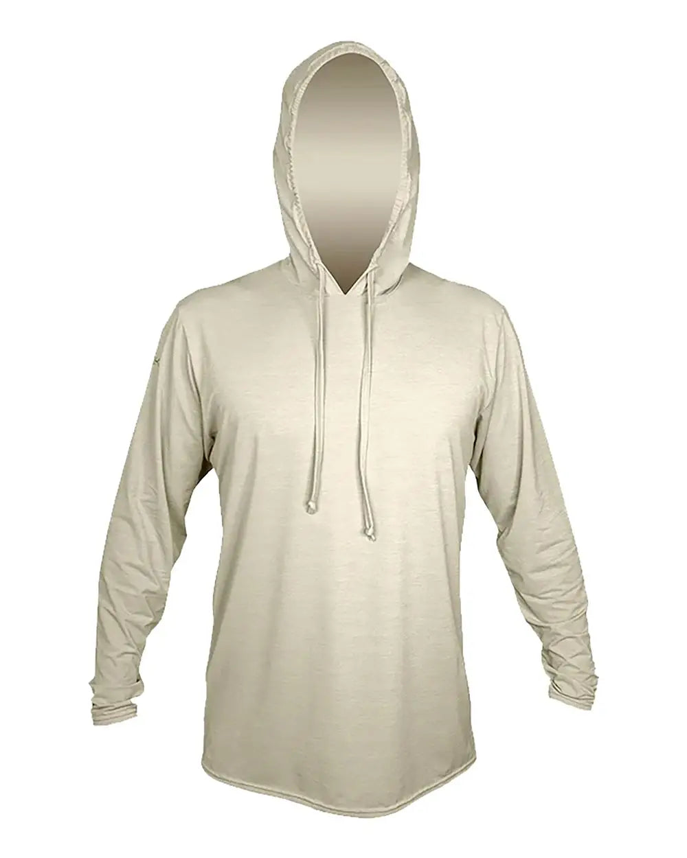 Anetik Mvlprh8 Low Pro Tech Hooded Long Sleeve T-shirt - Stone Heathered - Xs