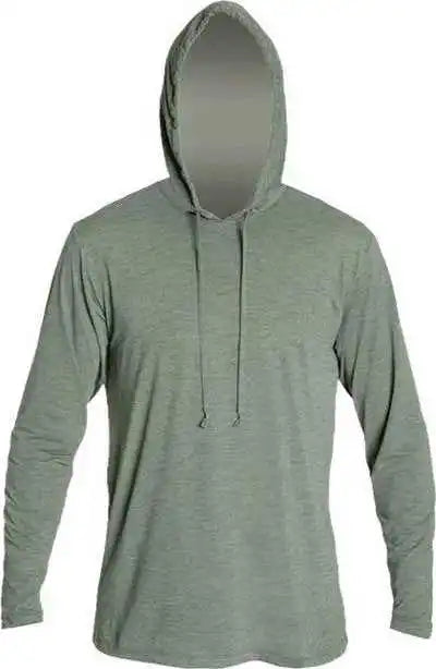 Anetik Mvlprh8 Low Pro Tech Hooded T-shirt - Dark Olive Heathered