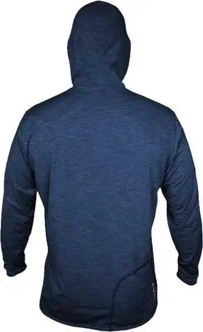 Anetik Mvlprh8 Low Pro Tech Hooded T-shirt - Navy Heathered