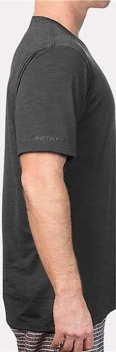 Anetik Mvlprs8 Low Pro Tech T-shirt - Charcoal Heathered