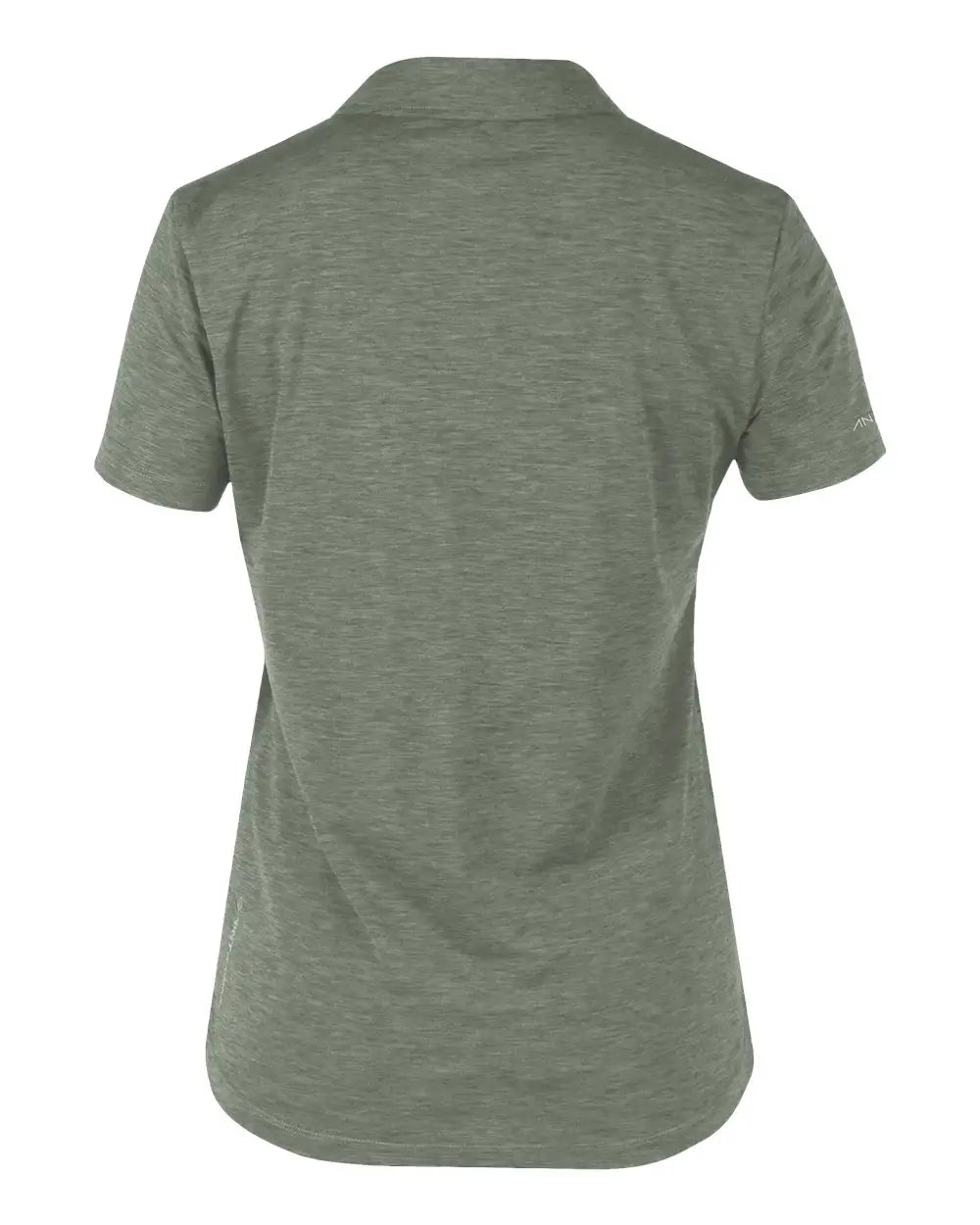 Anetik Wpbrzs1 Women’s Breeze Tech Polo - Dark Olive Heathered
