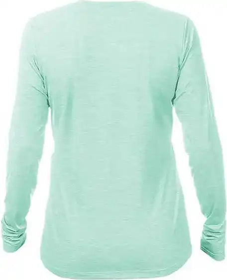 Anetik Wsbrzl0 Women’s Breeze Tech Long Sleeve T-shirt - Seafoam Heathered