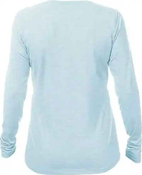 Anetik Wsbrzl0 Women’s Breeze Tech Long Sleeve T-shirt - Sky Heathered