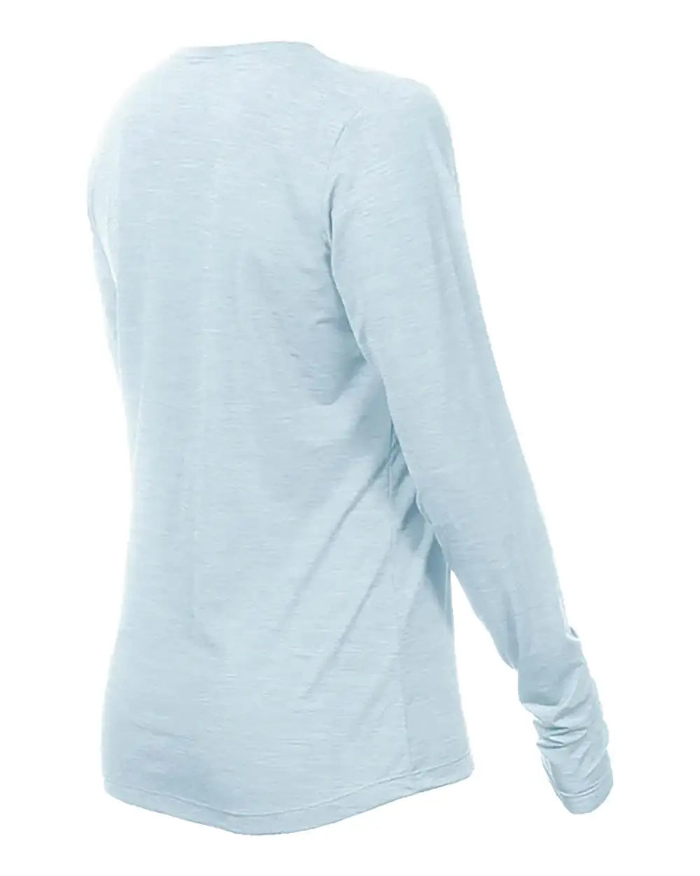 Anetik Wsbrzl0 Women’s Breeze Tech Long Sleeve T-shirt - Sky Heathered
