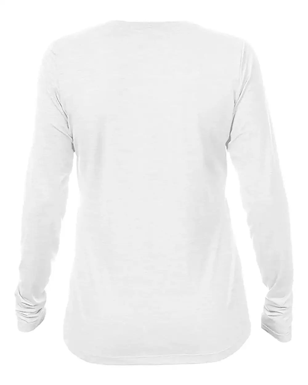 Anetik Wsbrzl0 Women’s Breeze Tech Long Sleeve T-shirt - White Heathered