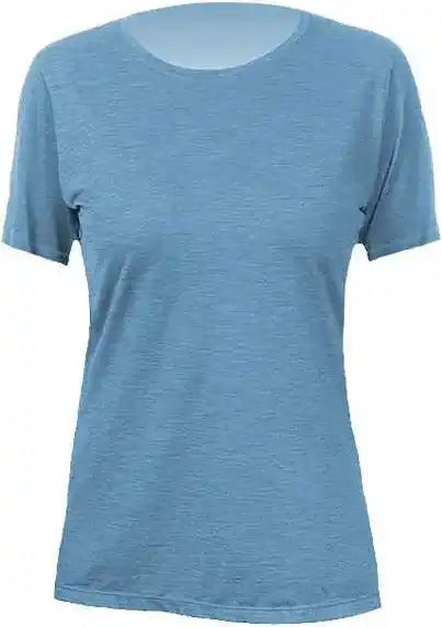Anetik Wsbrzs0 Breeze Tech T-shirt - Bahama Heathered