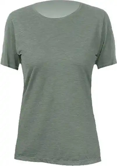 Anetik Wsbrzs0 Breeze Tech T-shirt - Dark Olive Heathered