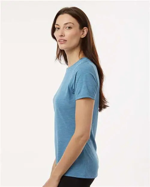 Anetik Wsbrzs0 Women’s Breeze Tech T-shirt - Bahama Heathered