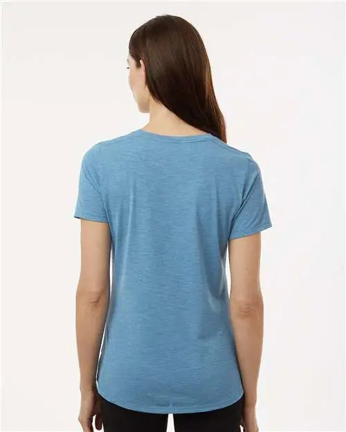 Anetik Wsbrzs0 Women’s Breeze Tech T-shirt - Bahama Heathered