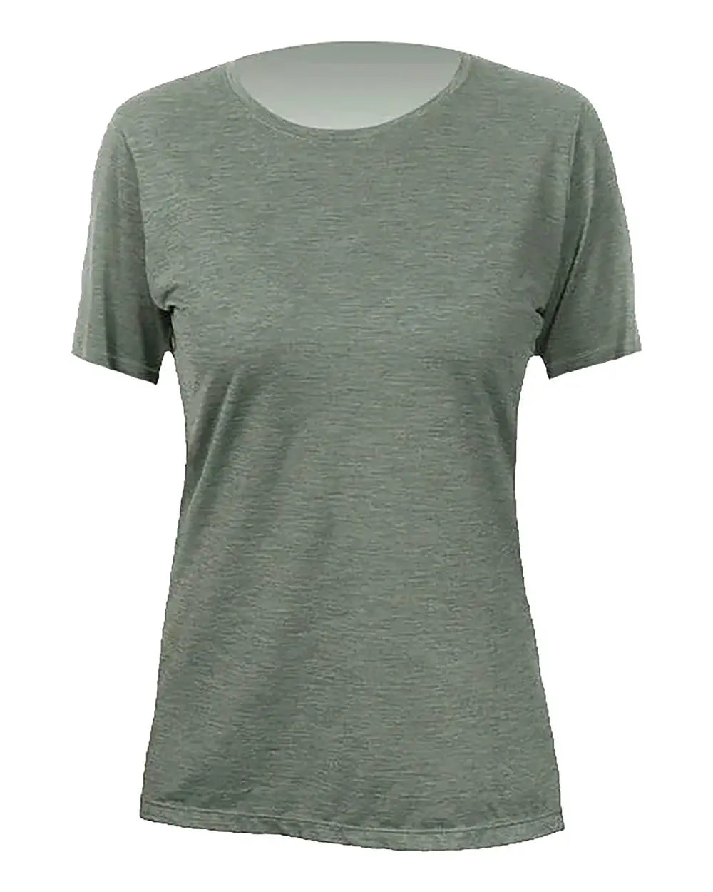 Anetik Wsbrzs0 Women’s Breeze Tech T-shirt - Dark Olive Heathered
