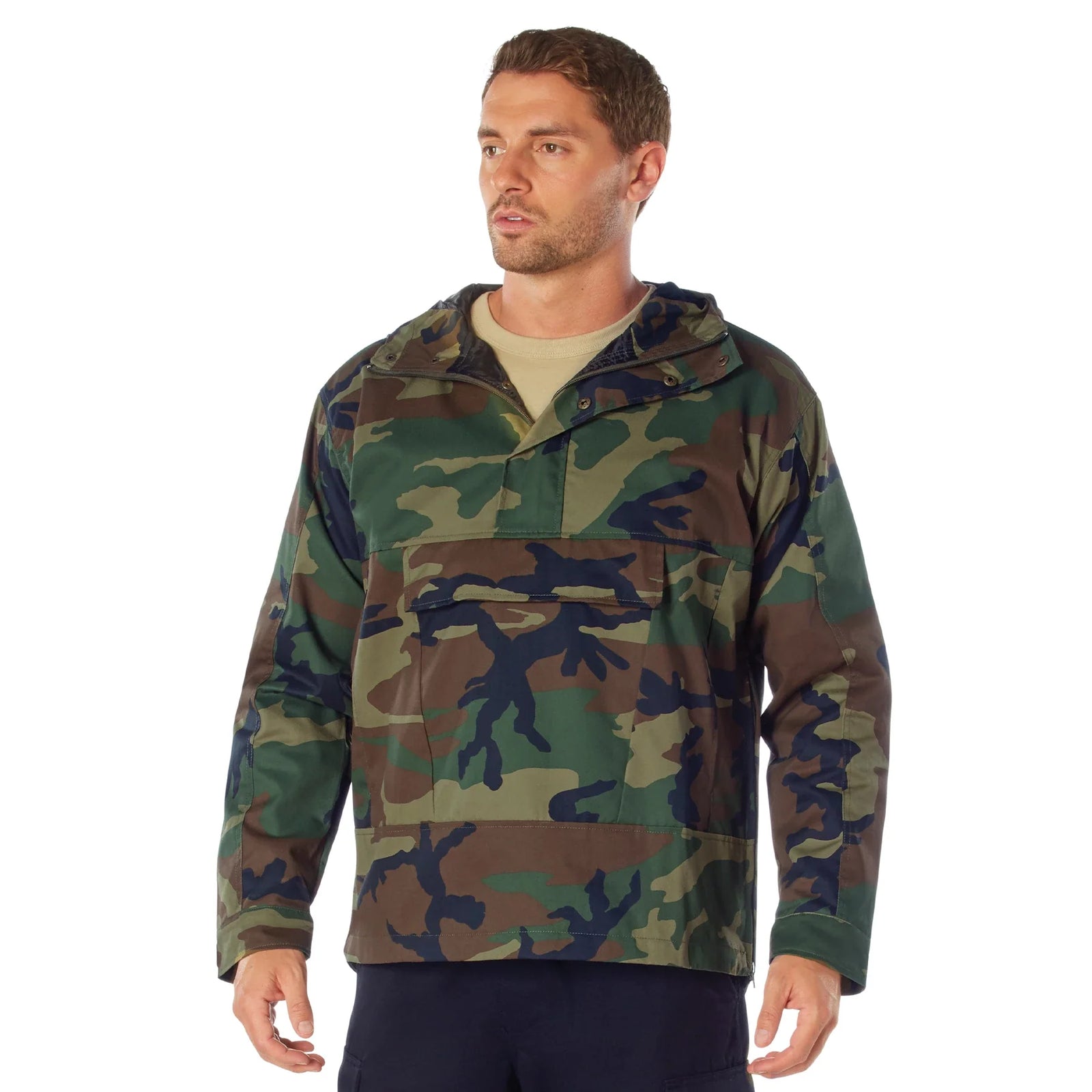 Anorak Parka - Woodland Camo / s