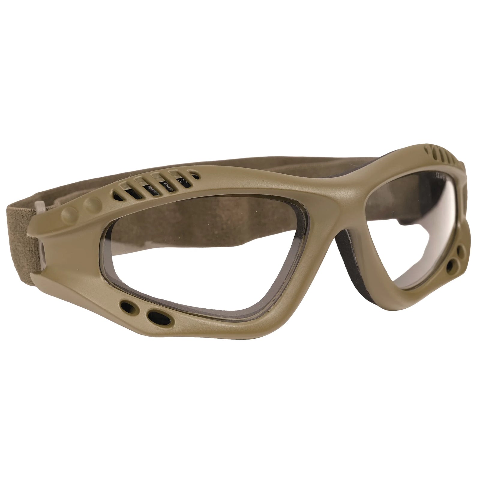 Ansi Rated Tactical Goggles - Black / Smoke