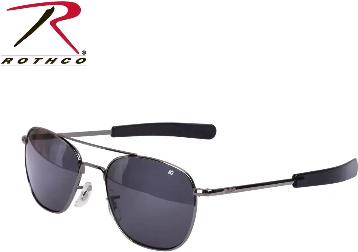 Ao Eyewear 52 Mm Polarized Pilots Sunglasses Gold