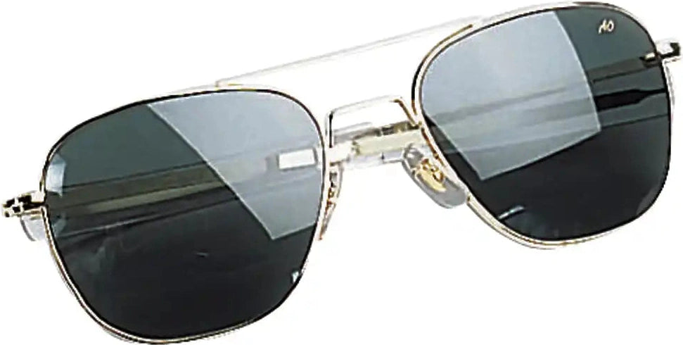 Ao Eyewear 52 Mm Polarized Pilots Sunglasses Gold