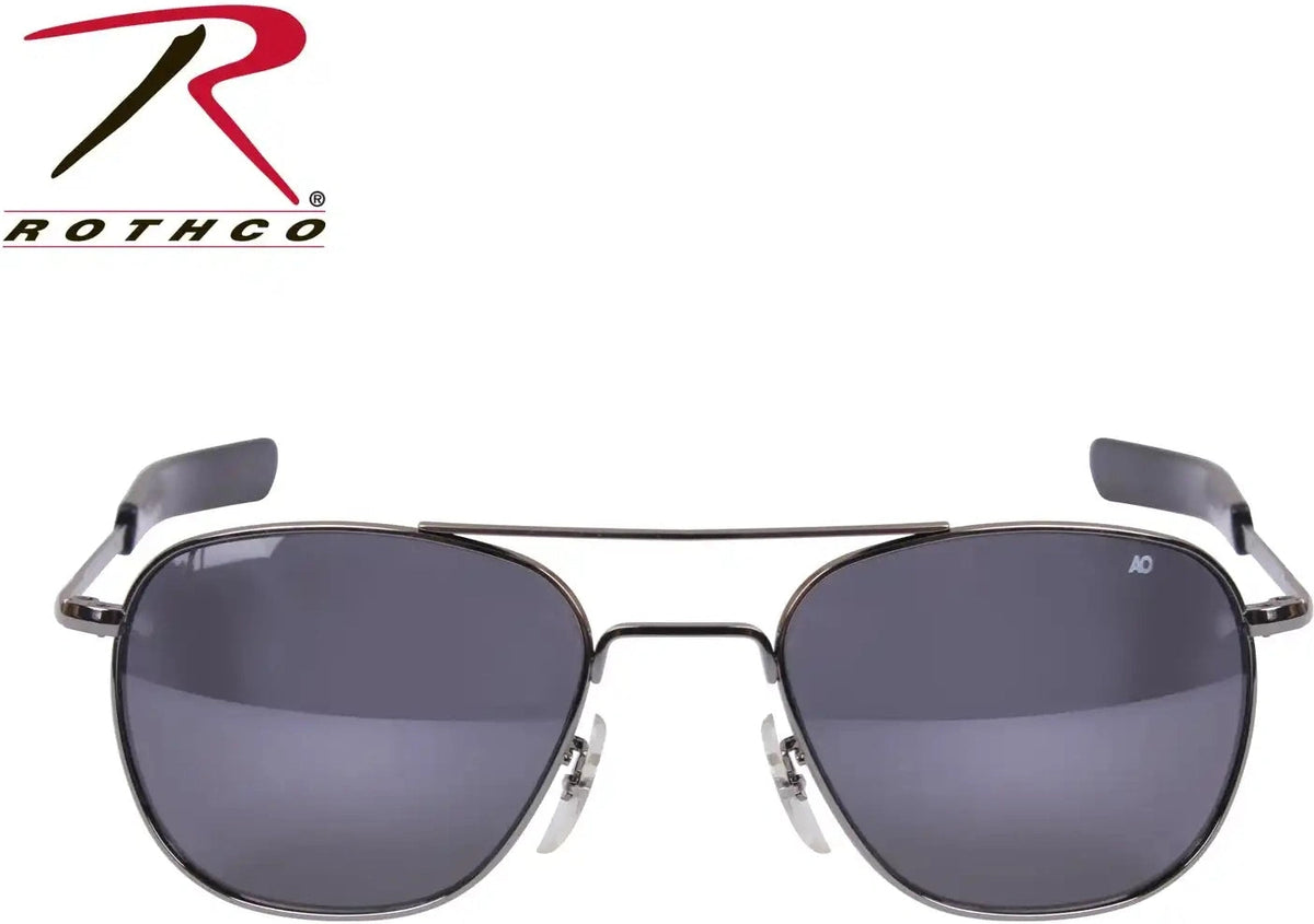 Ao Eyewear 52 Mm Polarized Pilots Sunglasses Gold