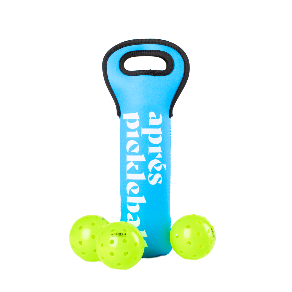 Aprés Pickleball Sleeve of Pickleballs - Blue: Après