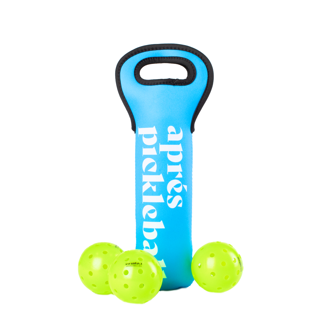 Aprés Pickleball Sleeve of Pickleballs - Blue: Après