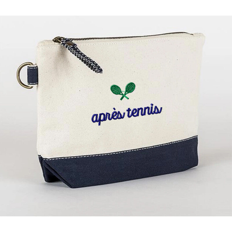 Apres Tennis Canvas Accessories Bag (navy) - Nvy / Os
