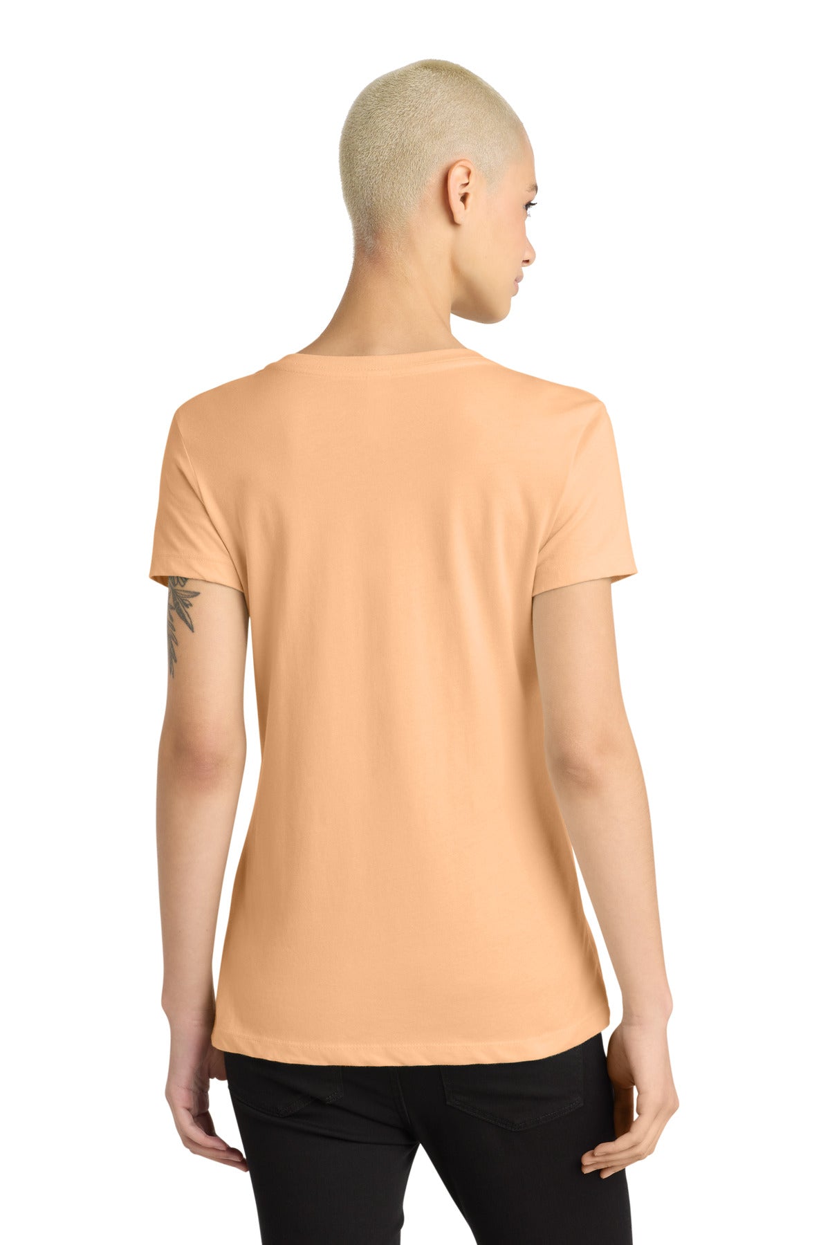 Apricot District - Women's Perfect Weight V-Neck Tee. DM1170L