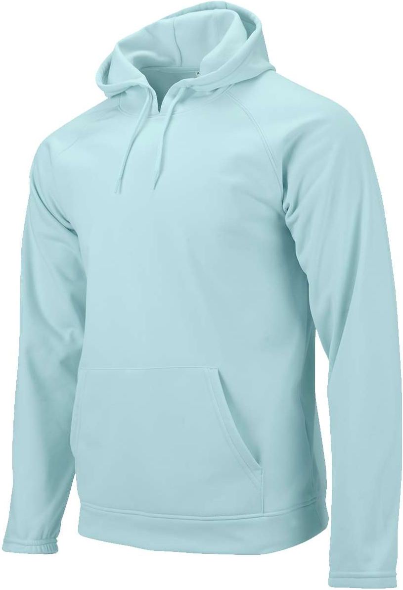 Aqua Blue Vail Performance Fleece Hooded Sweatshirt - 305