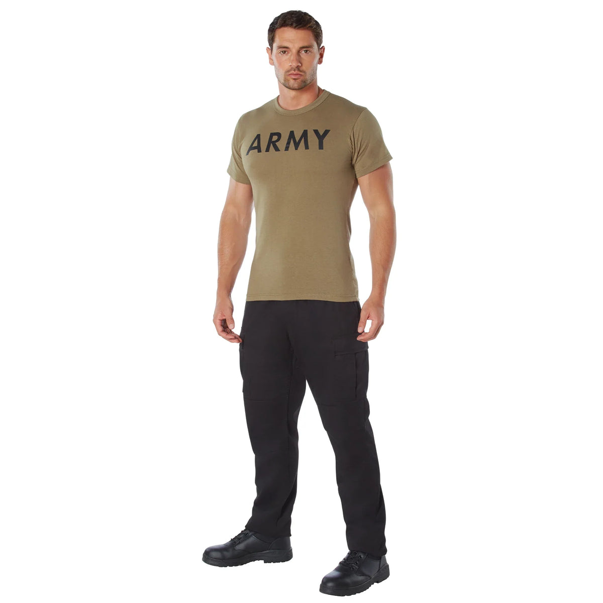 Ar 670-1 Coyote Brown Army Physical Training T-shirt