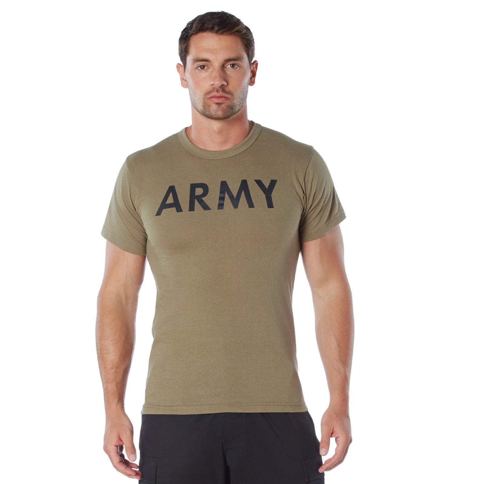 Ar 670-1 Coyote Brown Army Physical Training T-shirt - Xl